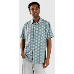 Salty Crew Drifter Uv Button Up Hemd magnet Gr. M