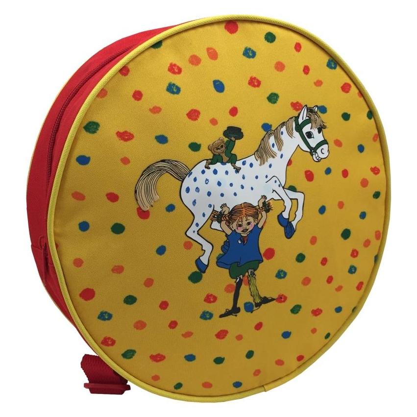 Euromic Pippi Round Backpack, cushioned shoulder straps and back (063109420)