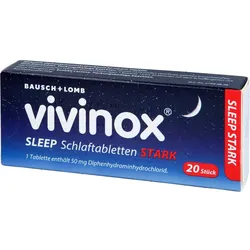 Vivinox Sleep Schlaftabletten Stark 20 ST