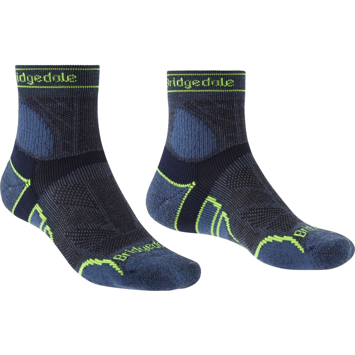 Bridgedale Trail Run Lightweight T2 Merino Sport ¾ Crew blue (436) M 710199-436-M