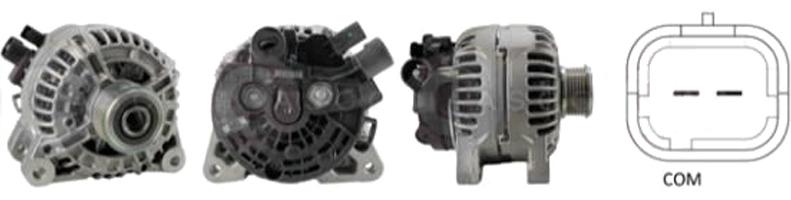 CASCO CAL10409GS Lichtmaschine Generator LiMa 145A 12V für MINI Schrägheck (R56) Clubman (R55)
