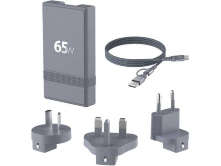 Force Power - Chargeur + Câble De Voyage 65w De Voyage Gan Usb-A + C