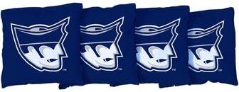Skip's Garage Marietta Pioneers Dark Blue Cornhole Bags