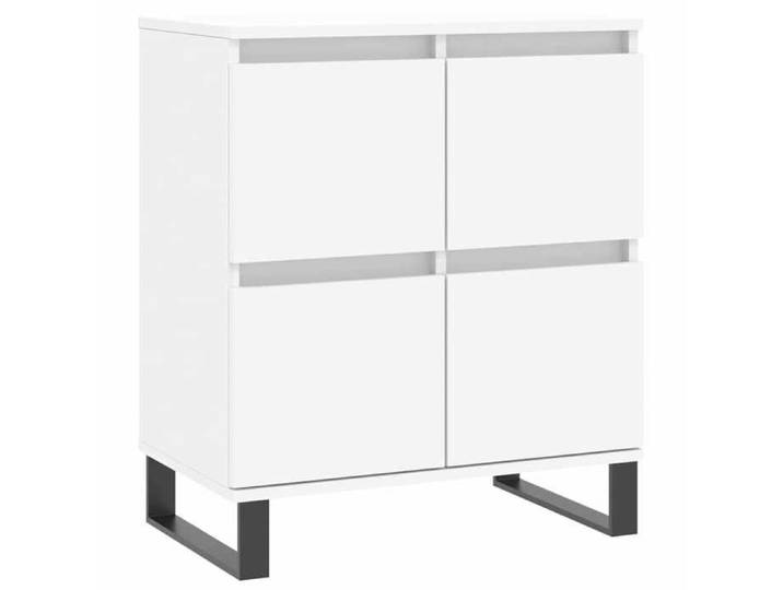 NOUVEAU Placard de rangement - Buffet de Cuisine - Armoire Bas vitrine - blanc - 60x35x70cm - Bois d'ingénierie 35307