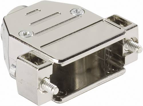 HARTING 09 67 037 0443 09670370443 D-SUB Gehäuse Polzahl: 37 Kunststoff, metallisiert 180 ° Silber 1 St.