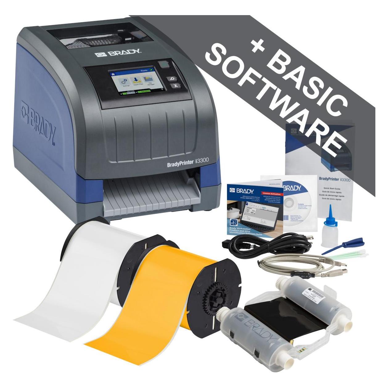 Brady I3300-SP-EU, i3300 Starter-Paket für die Sicherheitskennzeichnung - EU (1 Set) (310220)