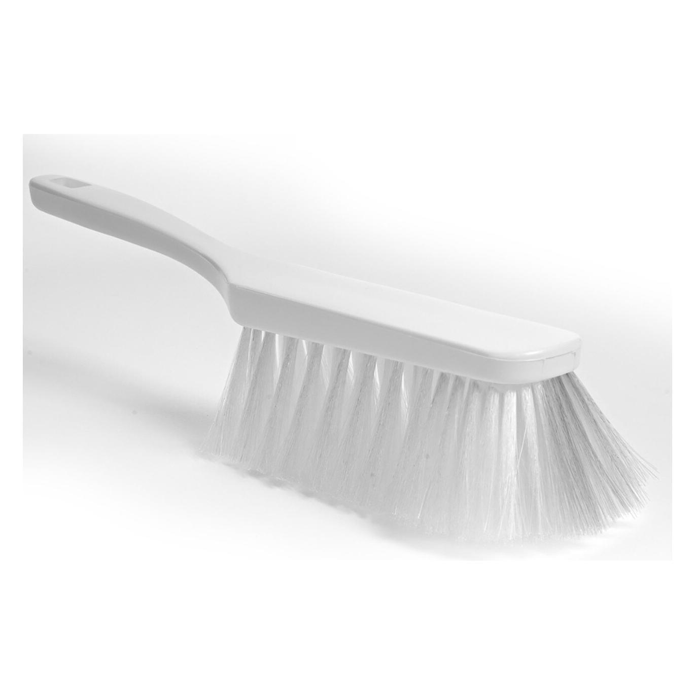 franz mensch HygoClean Hygiene-Handfeger 29x4 cm, transparent, weiss (70085)