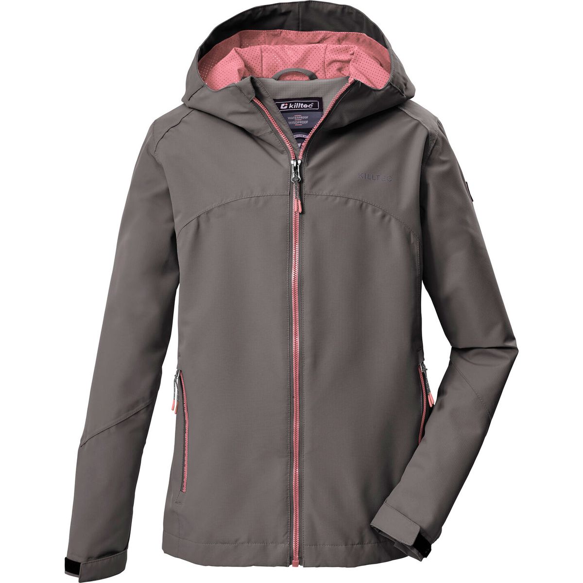 killtec KOS 157 Girls Jacket taupe (00271) 164 44116-000-00271-164
