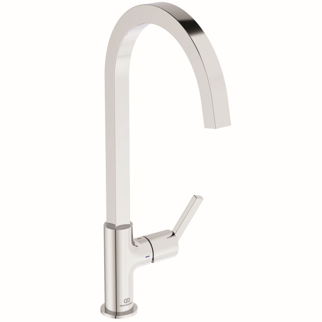 Ideal Standard Küchenarmatur Gusto Ausladung 204mm eckiger Auslauf Chrom, BD411AA BD411AA