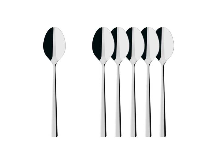 Esslöffel VILLEROY & BOCH Tafellöffel Piemont 207 mm 6er Set silber , silber, B:4,5cm L:22cm, Esslöffel, Esslöffel, Spülmaschinenfest