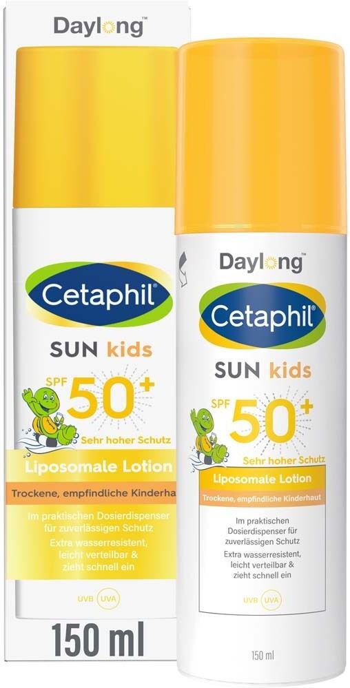 Cetaphil Sun Daylong Kids SPF 50+ liposomale Lot. 150 ml Lotion