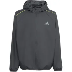 adidas Windbreaker Kinder KQ6172 - grey five/pure lemon 140