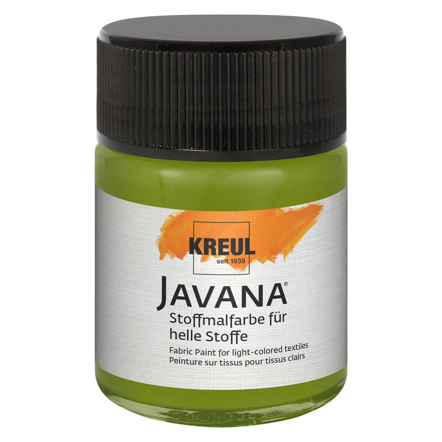 Kreul Javana Stoffmalfarbe für helle Stoffe, 50 ml (50 ml) (23252050)