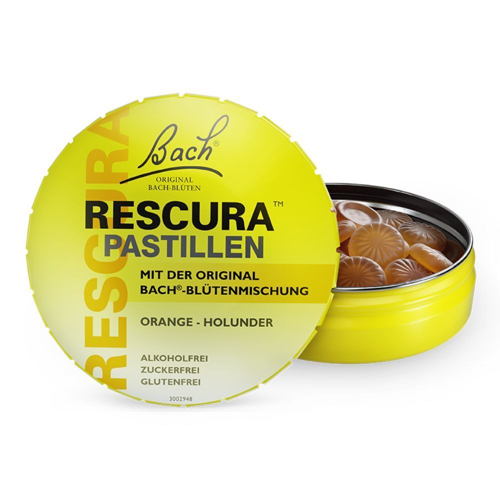 Bachblüten Original Rescura Past.Orange-Holunder 50 g Pastillen