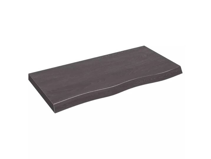 VidaXL - Waschtischplatte eichenholz, One Size, Grau