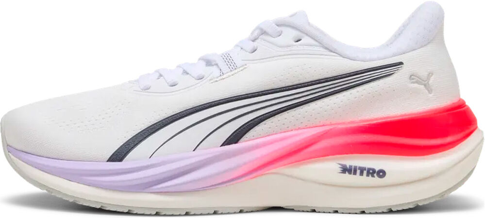 Puma electrify nitro 5 zapatilla running mujer Blanco (37)