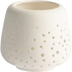 Uyuni Ceramic Lantern 10x9,5cm weiß