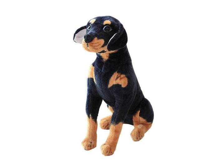 LuxusKollektion Kuscheltier Plüschhund Stofftier Spielzeug Kinder Jungen Mädchen 60cm Rottweiler (1-St)