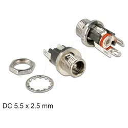 DELOCK 89911 - Steckverbinder, DC,  Buchse zum Einbau
