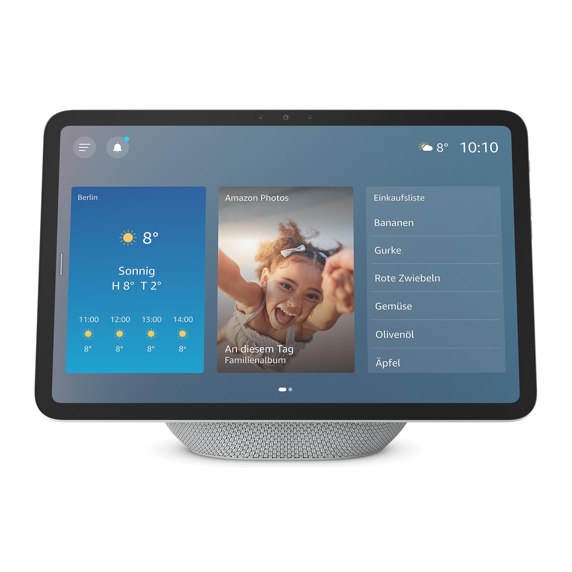 Amazon Echo Show 11 (2025) - weiß; hochauflösendes Smart Display mit Bewegungsfunktion und Alexa B0DTQDPW1X