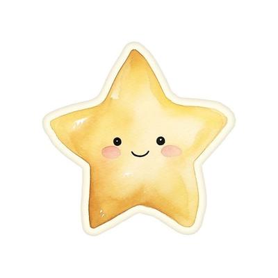 Klaus Hering 5485229093 - babybest® Konturenkissen, Stern Konturenkissen, 33x33cm