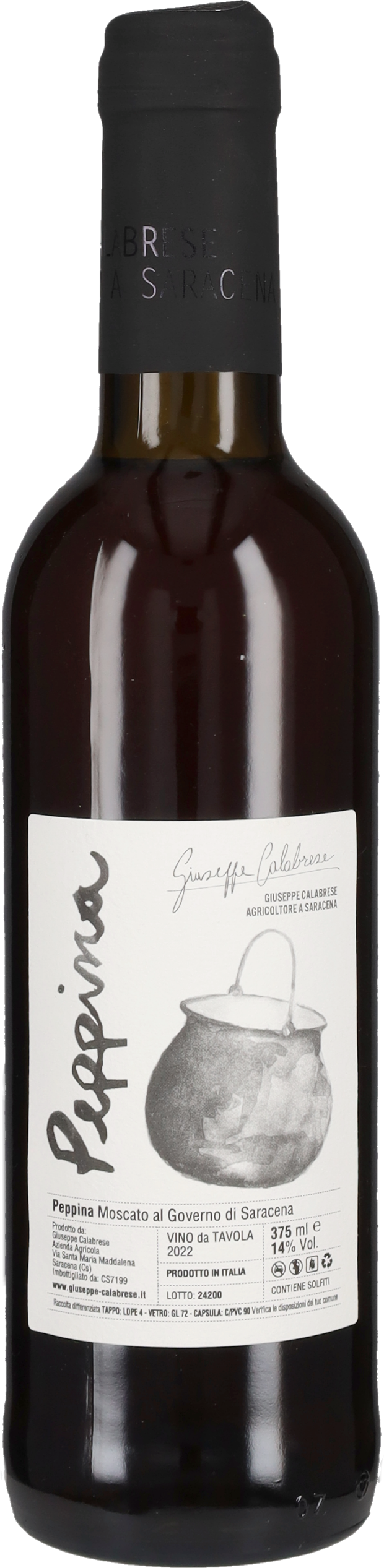 Calabrese Giuseppe Moscato di Saracena 'Peppina' Giuseppe Calabrese - 37.5cl