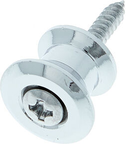 Harley Benton Parts Strap Button Chrom