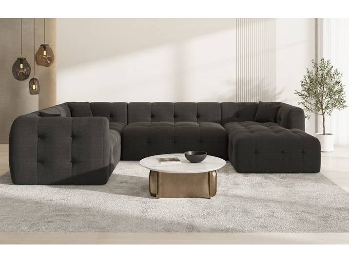 Couchlandschaft Sevilla U-Form in Stoff