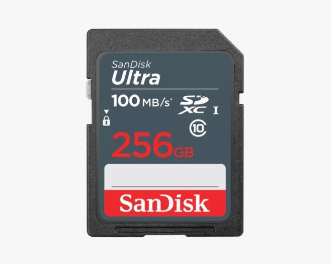 SanDisk Ultra SDXC Speicherkarte 256GB SDSDUNR-256G-GN3IN
