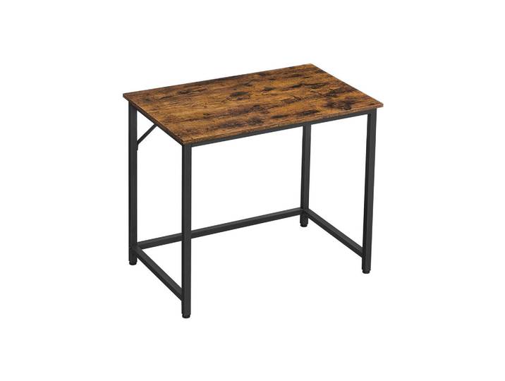 Hansiro Schreibtisch Computertisch, Braun, 50x75x80 cm, Büromöbel, Schreibtische, Schreibtische