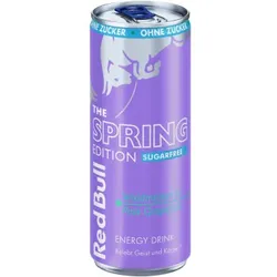 Red Bull Spring Edition 2025 Waldmeister & Pink Grapefruit Sugarfree Energy Drink 250ml MHD 22-01-2026