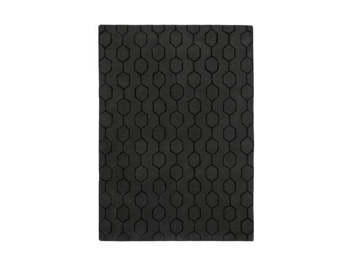 Handgetufteter Designer Wollteppich „Gio“, verschiedene Grössen Schwarz WEDGWOOD