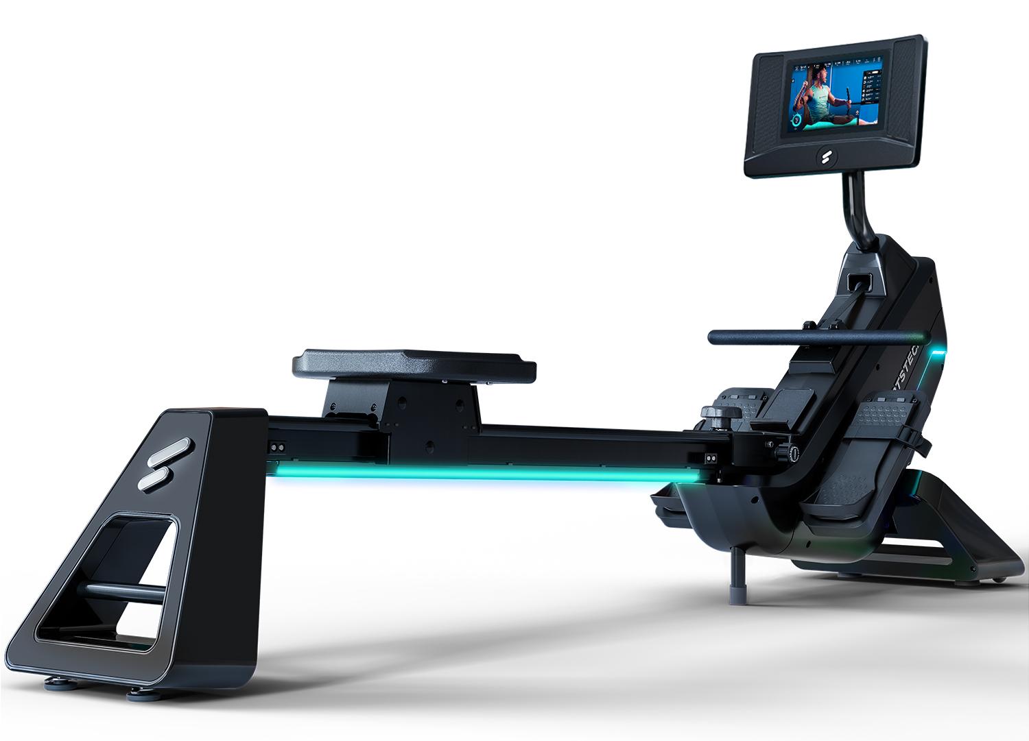 Sportstech Rudergerät sRow 10,1" Touch-Display | LED-Feedback | Kurse