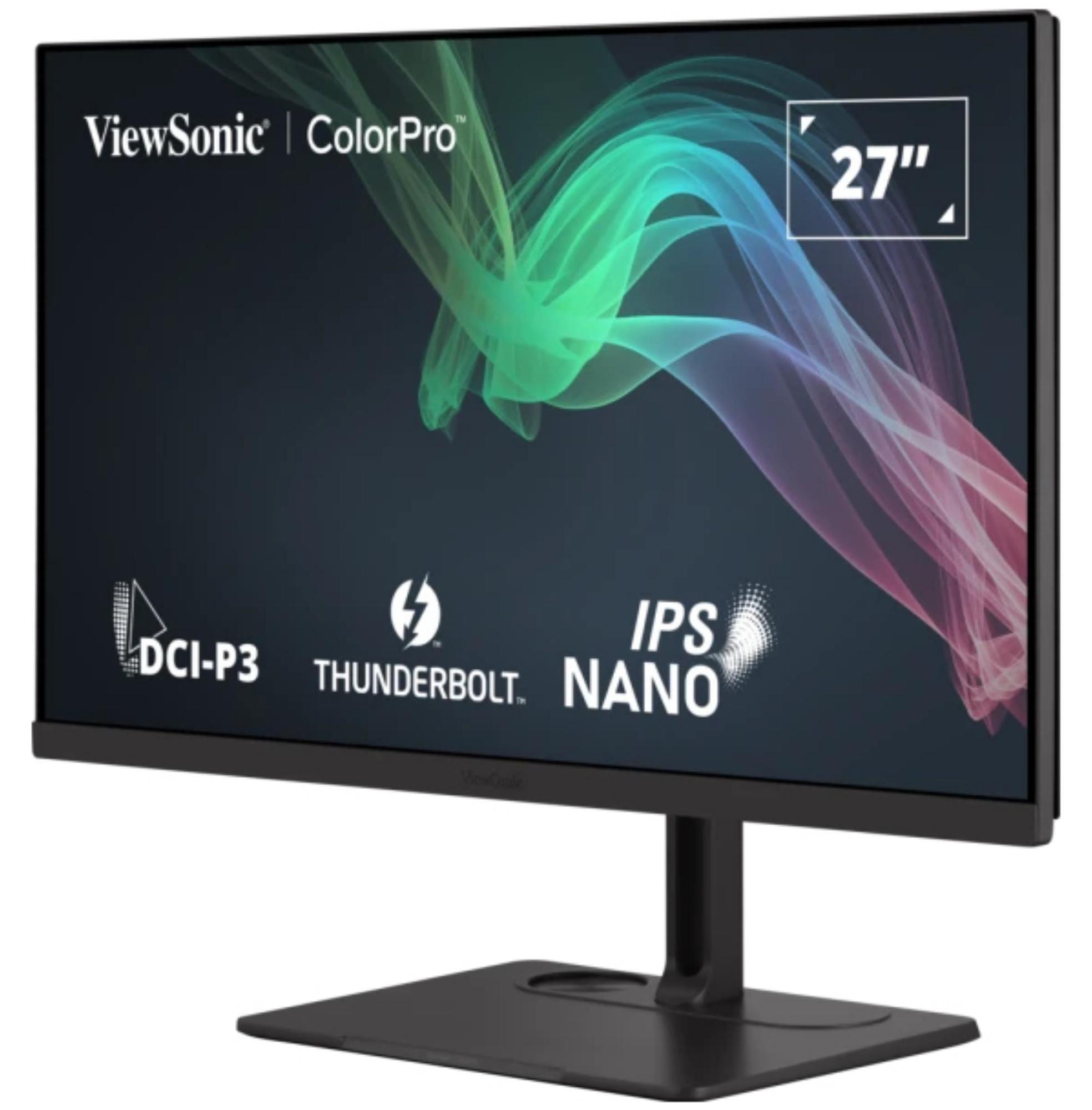 Viewsonic VP Series VP2776T-4K, 68,6 cm (27"), 3840 x 2160 Pixel, 4K Ultra HD, LED, 5 ms, Schwarz