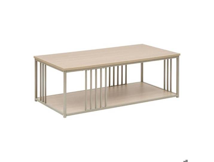 Table basse Duna rectangulaire 50x100cm beige - 5five