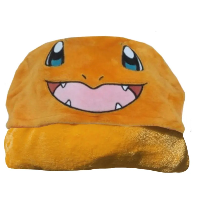 Pokemon Charmander fleece plaid voor kinderen - 120 x 150 cm