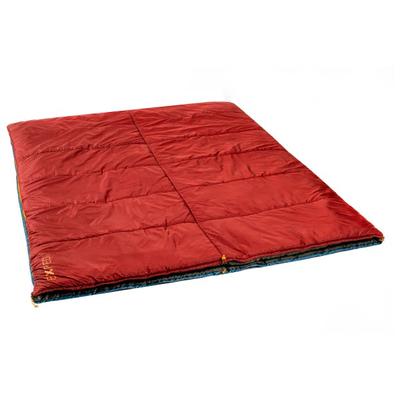 Exped - Megasleep Duo - Decke Gr Duo - 210 x 170 cm Zipper: Dual Zip Rot