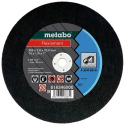 Metabo Flexiamant 355x3,0x25,4 Stahl, Trennscheibe, Form 41 - 616346000