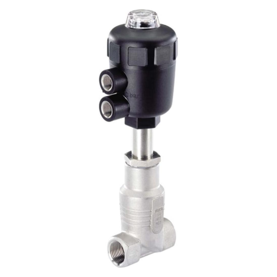 Bürkert 2/2-Wege-Geradsitzventil für Medien bis +180 °C, Edelstahlgehäuse (146358)