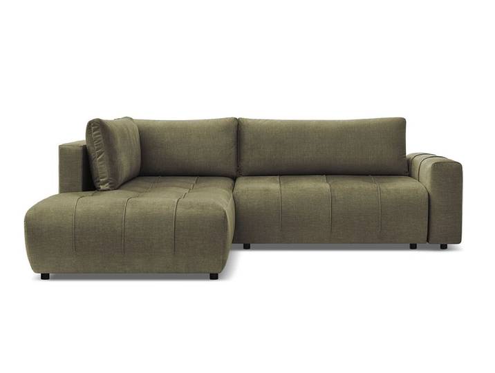 Ecksofa BOBOCHIC ARSENE Samt grün