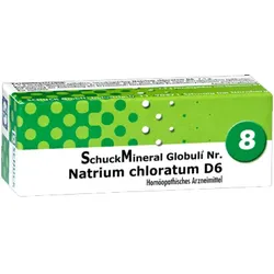 SCHUCKMINERAL Globuli 8 Natrium chloratum D6 7.5 g