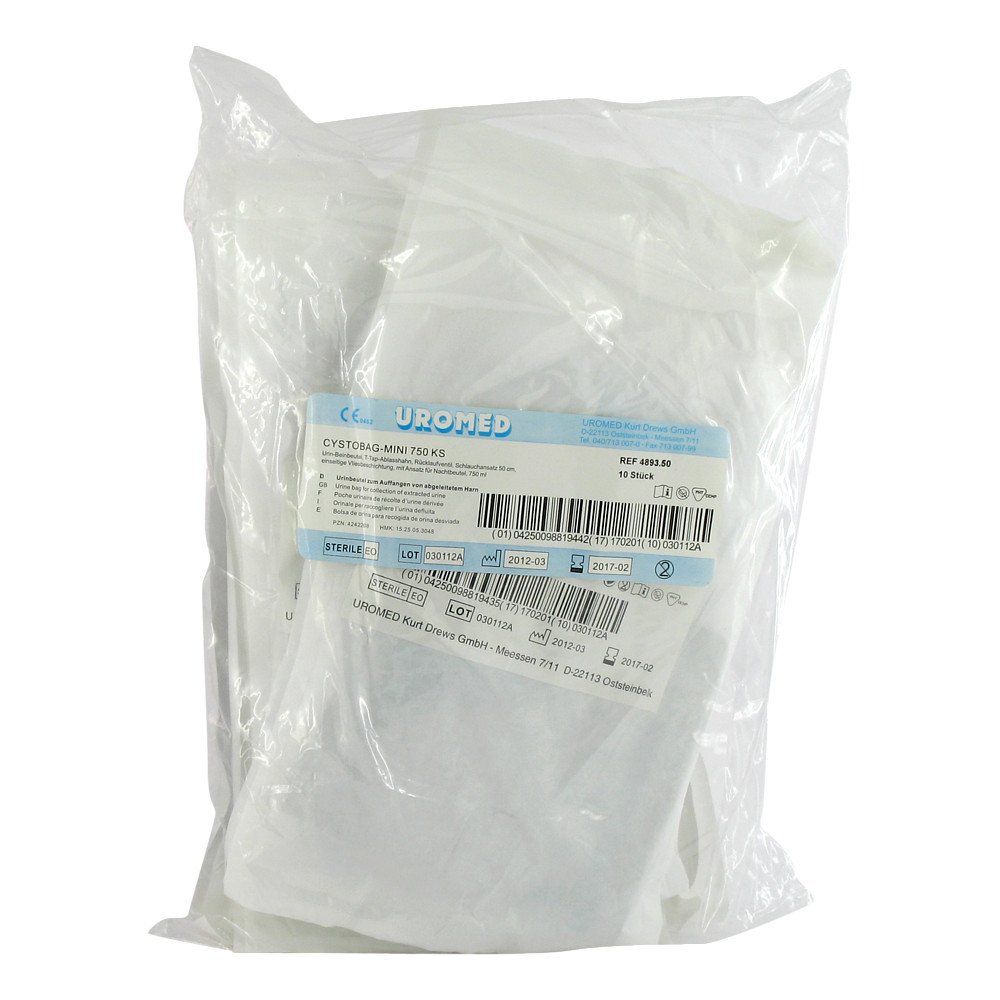 UROMED Kurt Drews KG Cystobag Mini 750 ml Ks 489350 Beutel 04242208
