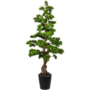 Creativ-green Kunstpflanze Bonsai Kiefer, im Topf, Höhe 140 cm