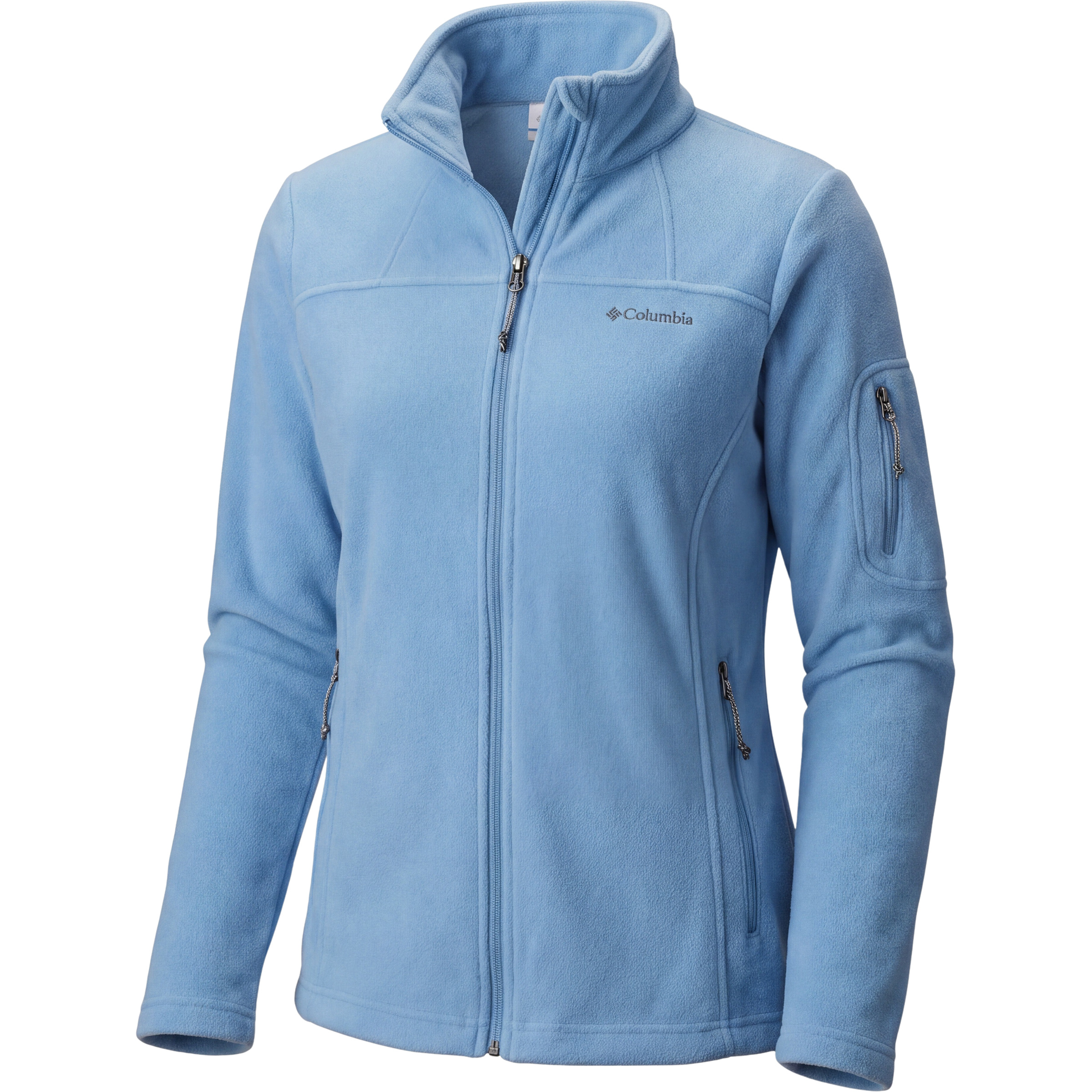 Columbia Fast Trek II Damen Fleecejacke beige Größe XS Camping Widerstandsfähig