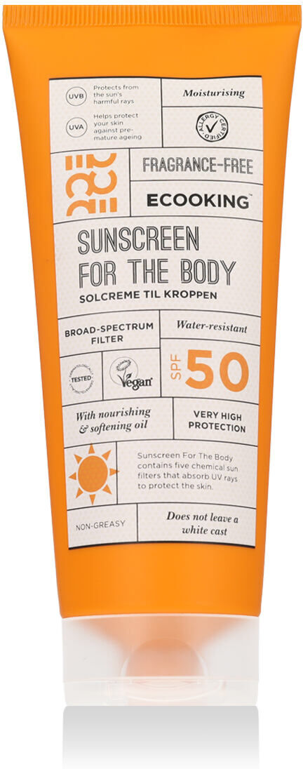 ECOOKING Moisturising Sunscreen For The Body SPF 50 200 ml