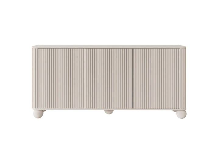 Selsey Sideboard Arvello Greige 163 cm, Taupe, Holz, Rechteckig, 163.2x83.8x38 cm, Kleinmöbel, Kommoden, Sideboards