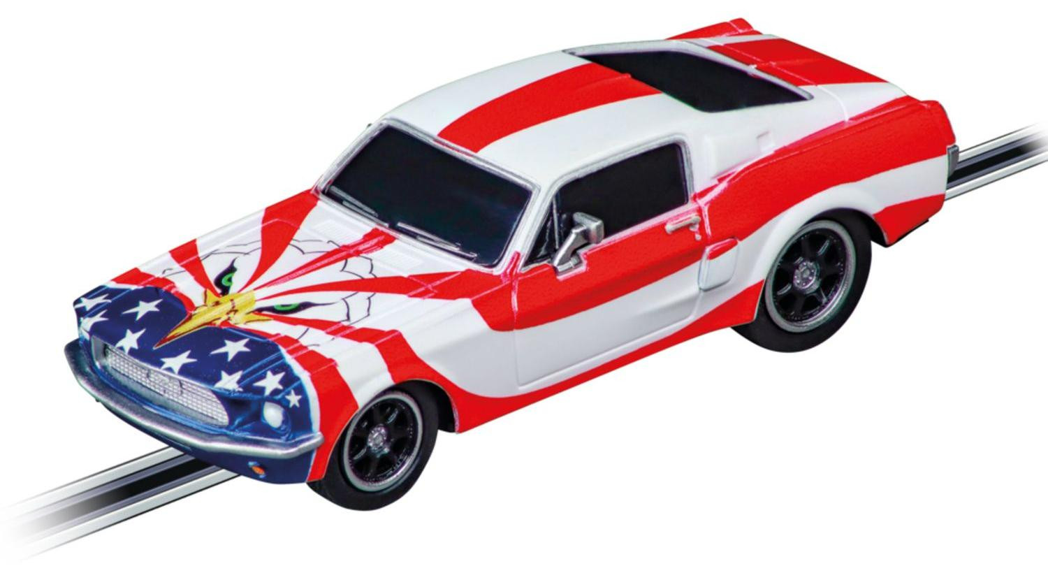 Carrera Ford Mustang '67 Stars 'n Stripes schaal 1:43