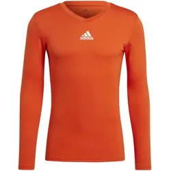 adidas Team Base langarm Funktionsshirt Herren GN7508 - team orange S
