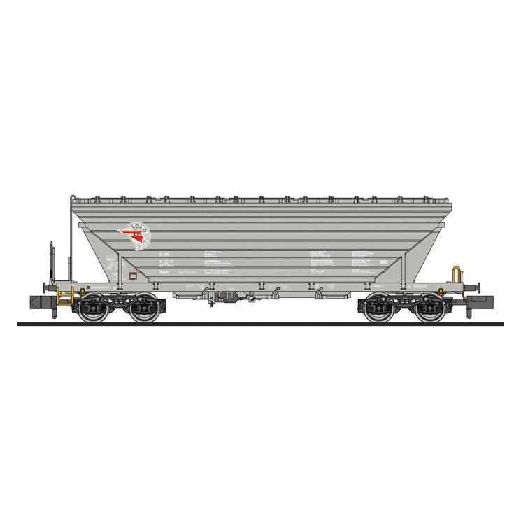 Liliput Getreidetransportw. Uagpps LTB CZ grau Ep.VI (L265903)