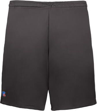 "Russell Athletic TS8X2M DRI-PWR ESSEN 7"" SHORTS W/PKTS in Stealth size 3XL   Polyester"